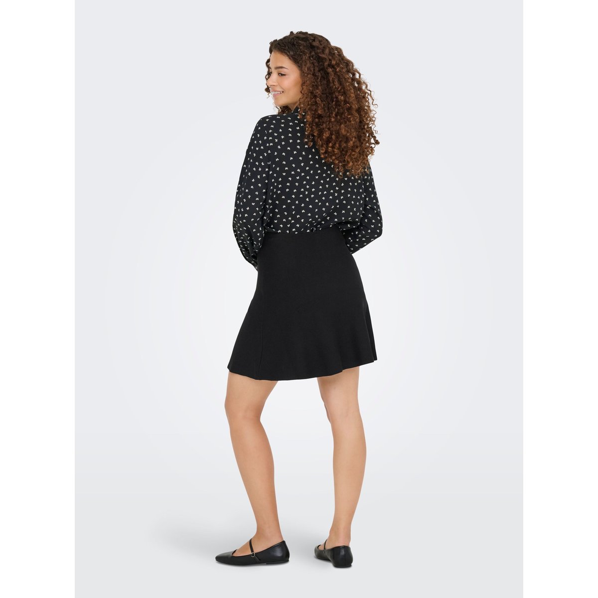Jupe courte en maille black, ONLY