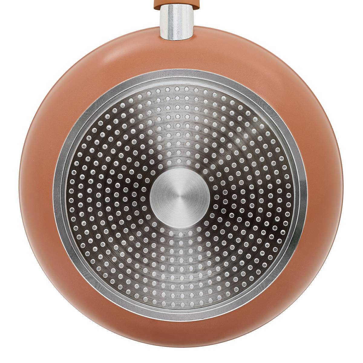 Poêle ronde en aluminium recyclé TOSCANE terracotta, 5FIVE SIMPLY SMART