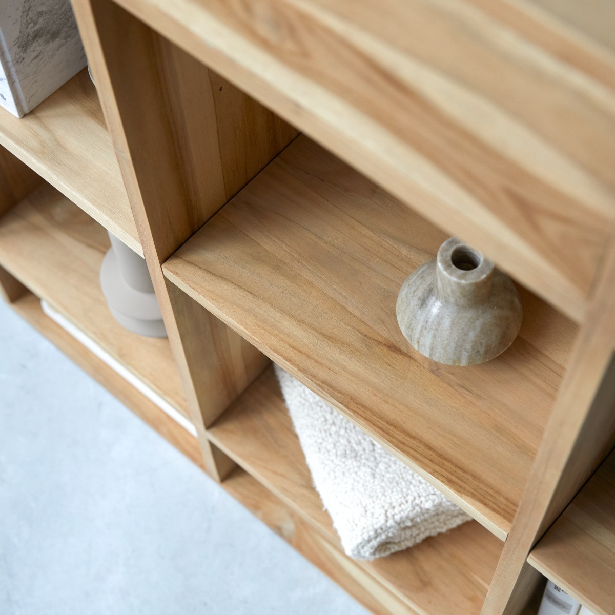 Console en Teck massif, MIHO naturel, TIKAMOON