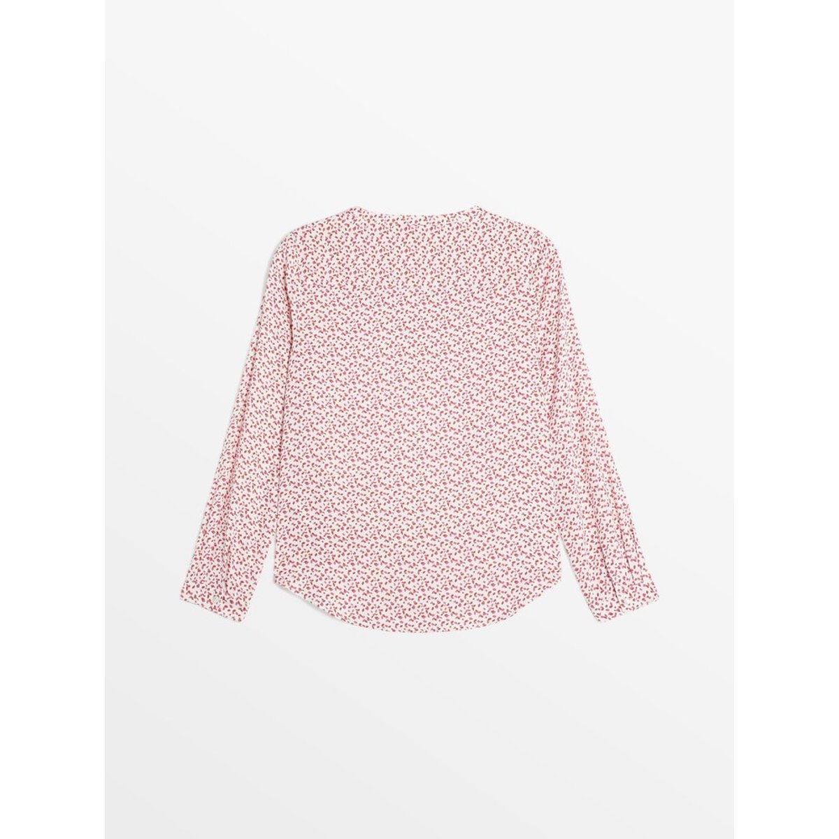 Blouse col rond ADELAMIS19776 groseille, TBS