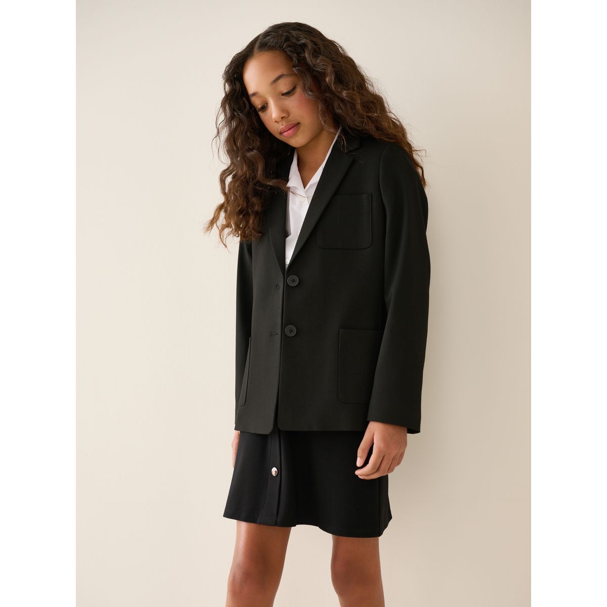 Blazer d’école sénior noir, NEXT