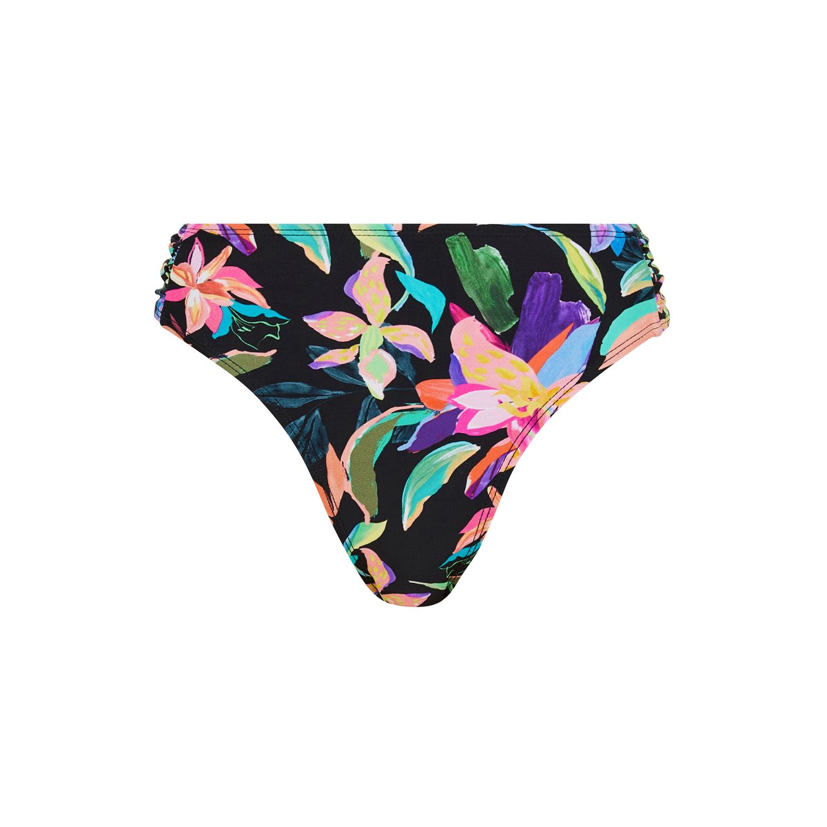 Bas de maillot de bain BARBADE paradis tropical noir, SANS COMPLEXE