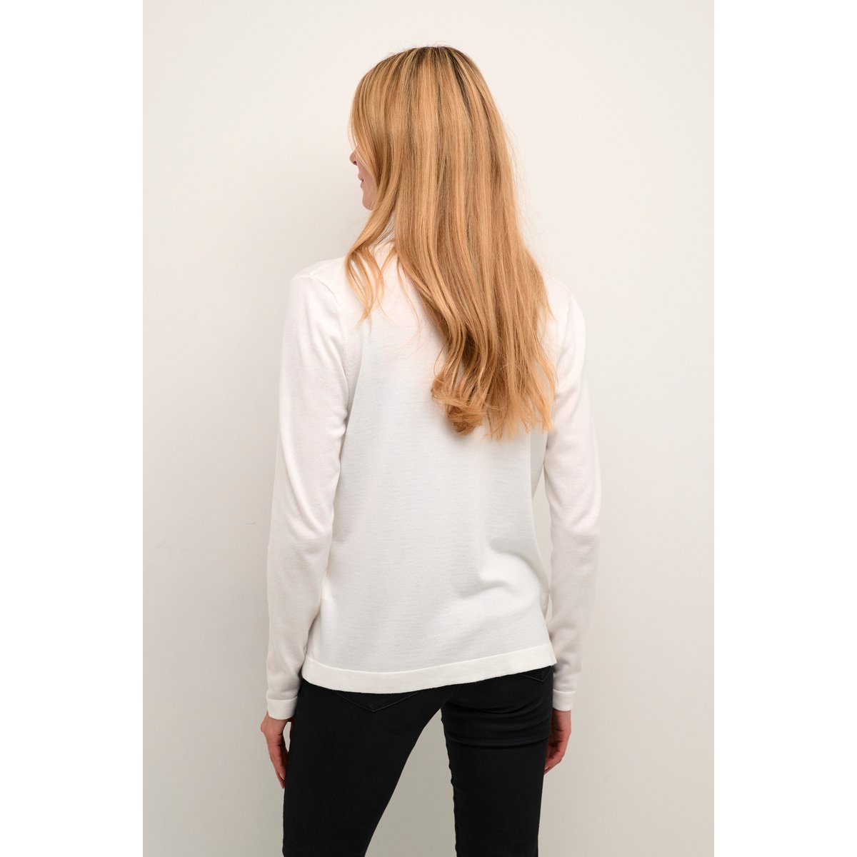 Cardigan à tricot blanc chalk, KAFFE