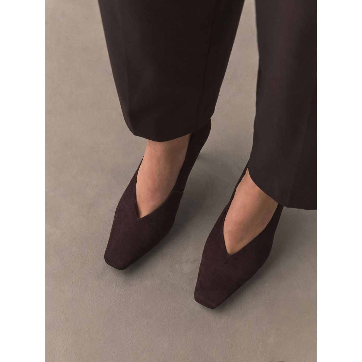 Escarpins en cuir forever comfort® cuir brun chocolat, NEXT