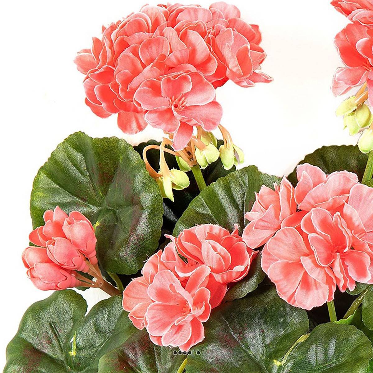 Géranium artificiel en piquet H 30 cm rose, ARTIFICIELLES