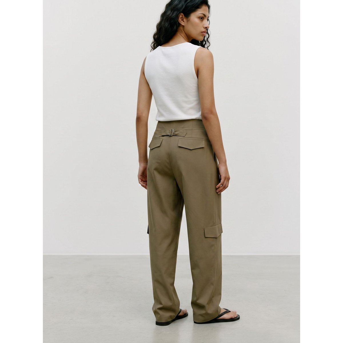 Pantalon Cargo ivy green, VERO MODA