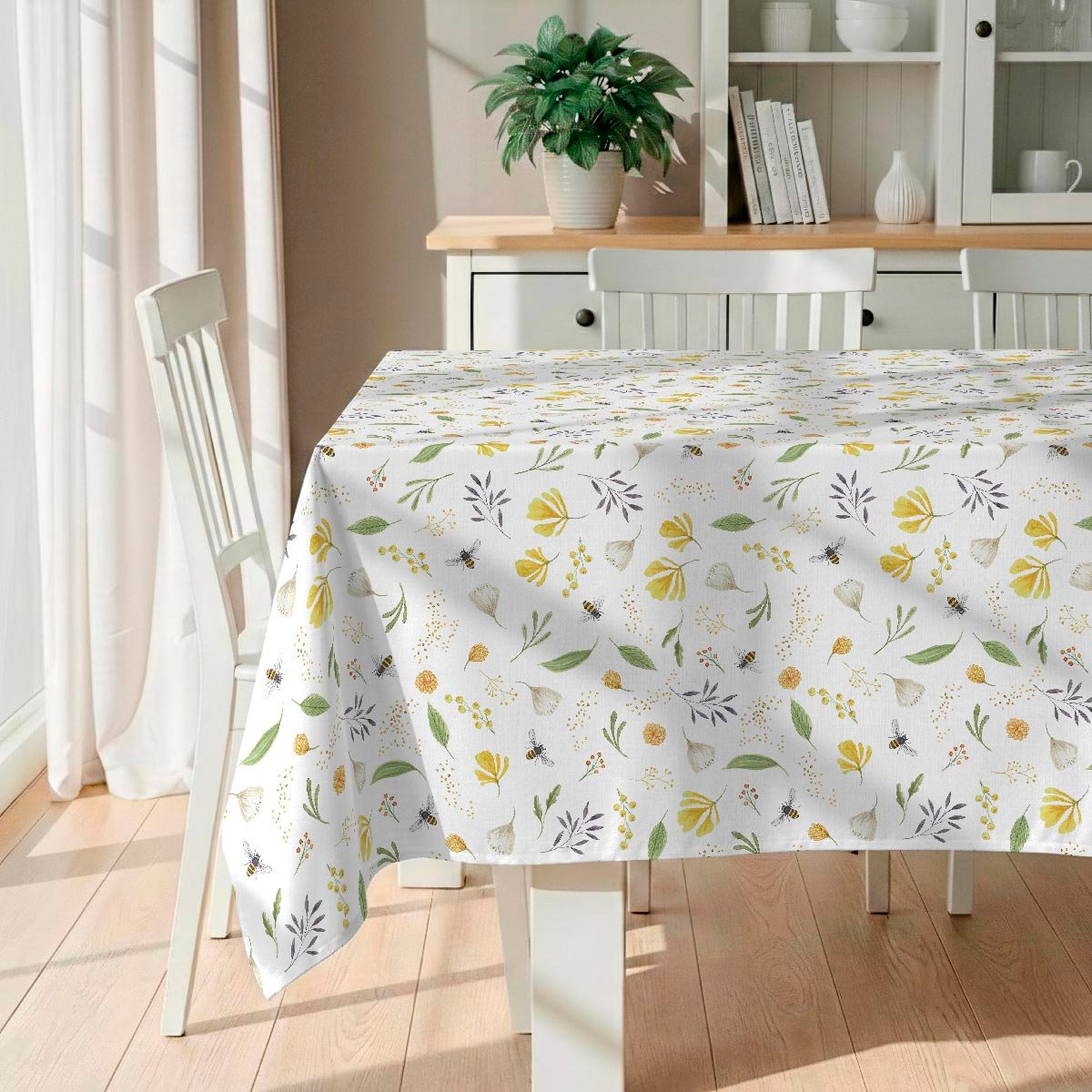 Nappe anti-taches Honeybee - coton 100% - multicolore, NAF NAF HOME