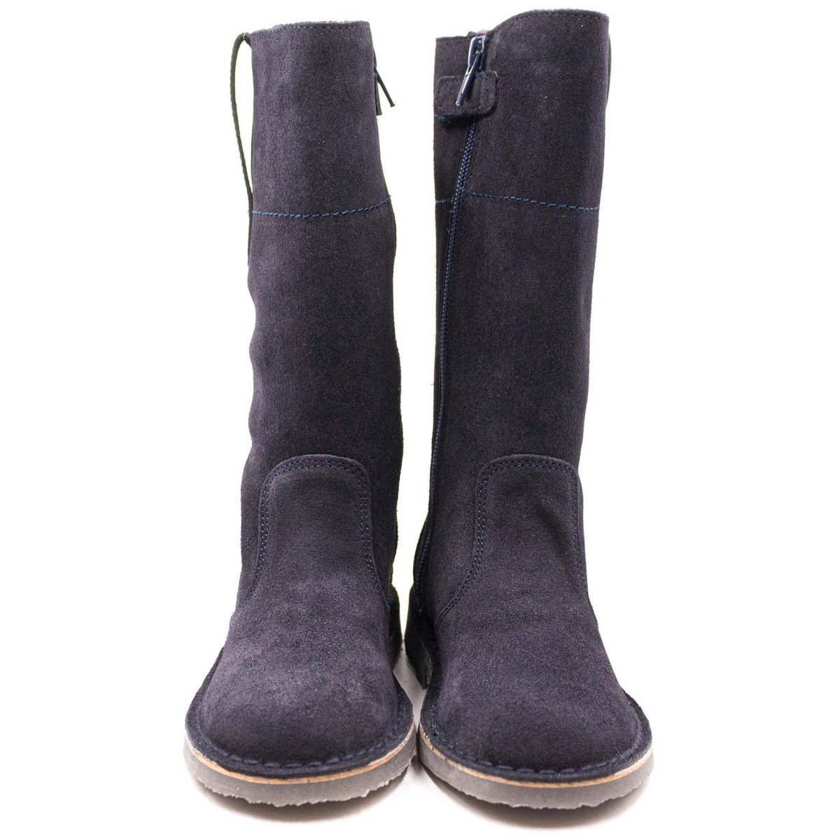 Boni Svea - bottes daim daim bleu marine, BONI&SIDONIE