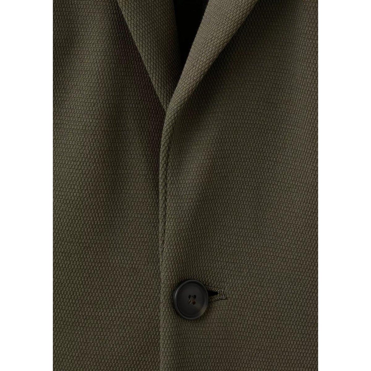 Veste slim fit structurée coton kaki, MANGO MAN
