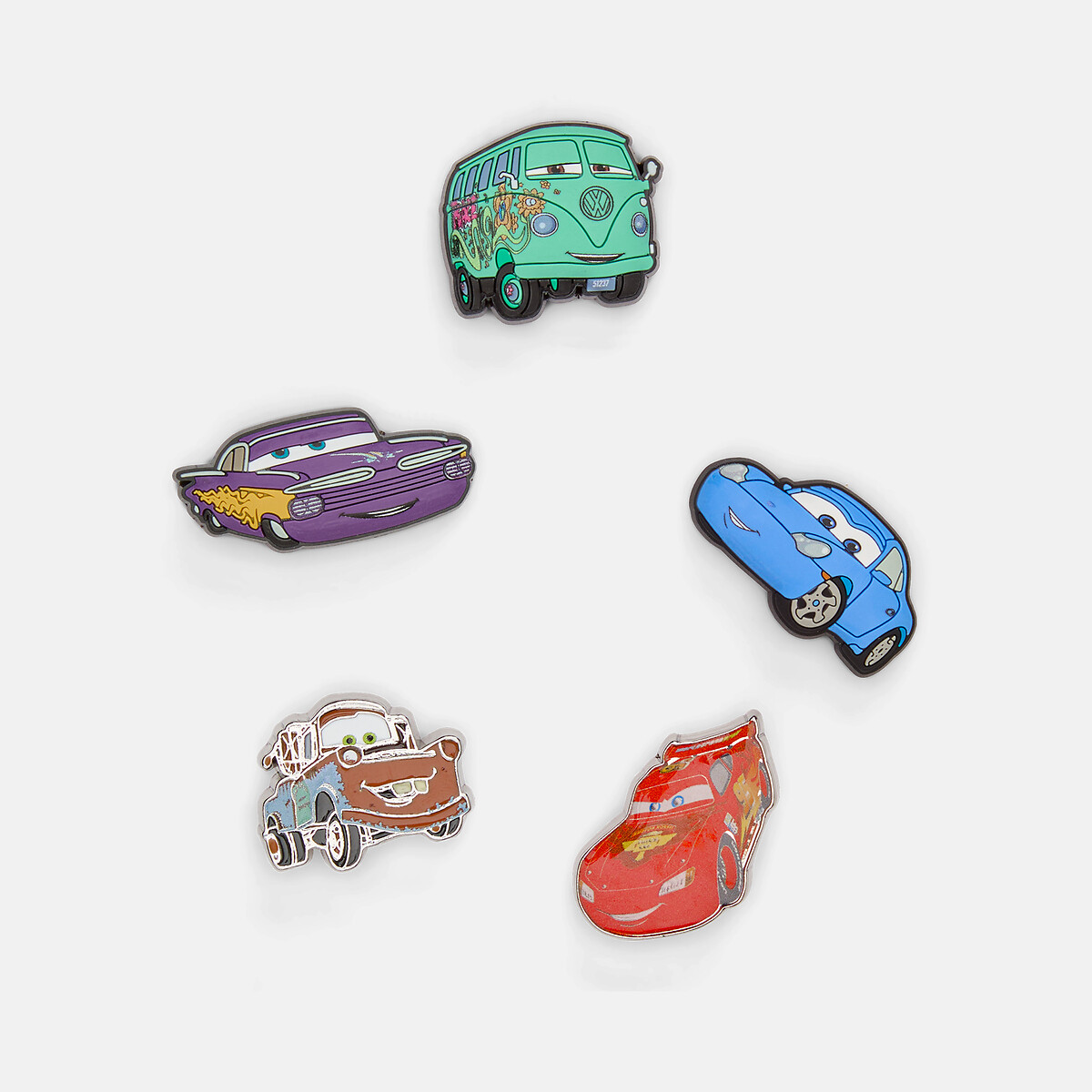 Lote de 5 Jibbitz Cars multicolor, CROCS