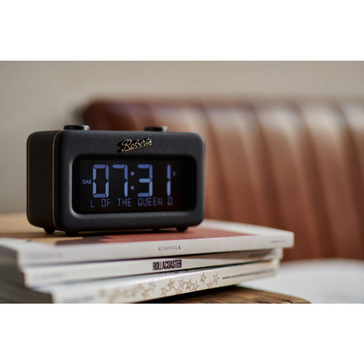 Radio réveil ECRAN LCD REVIVAL REST NOIR noir, ROBERTS