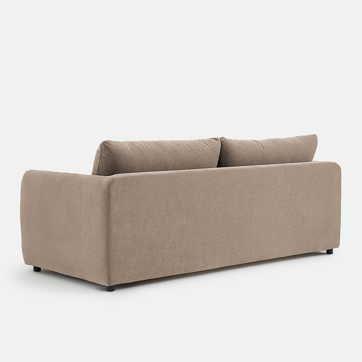 2-, 3- of 4-zits slaapbank in gemêleerd polyester, YDE taupe , LA REDOUTE INTERIEURS