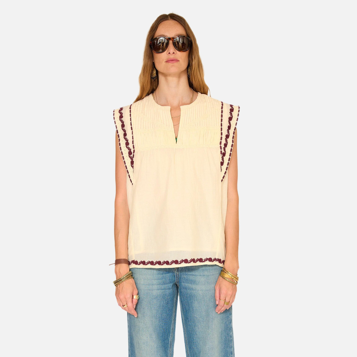 Blouse HOLIA naturel, MKT STUDIO