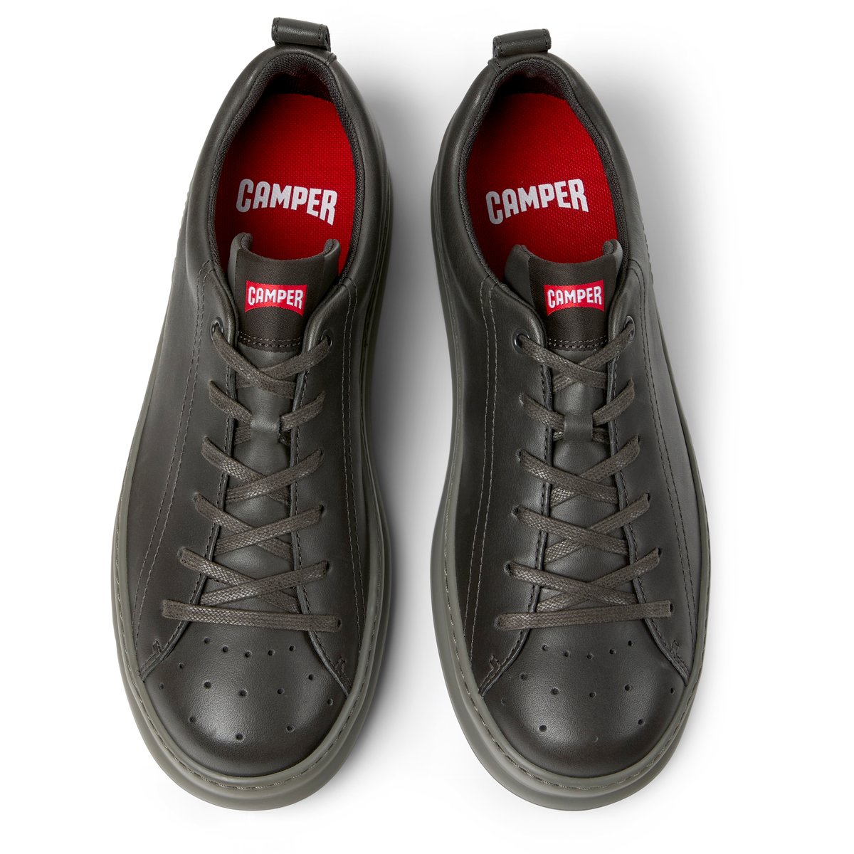 Baskets Runner Four Smooth Leather gris foncé 2, CAMPER