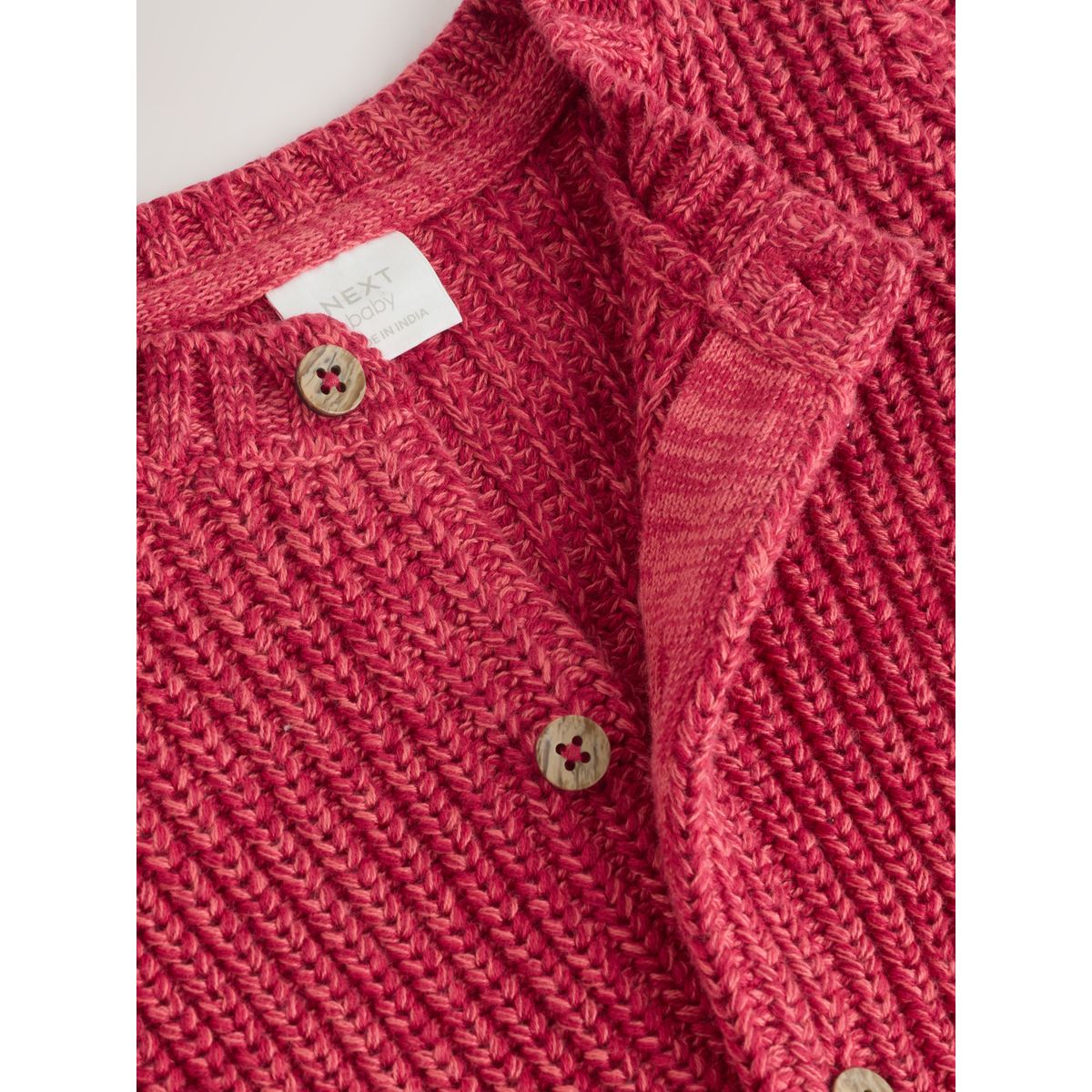 Cardigan bébé en maille my first christmas rouge, NEXT