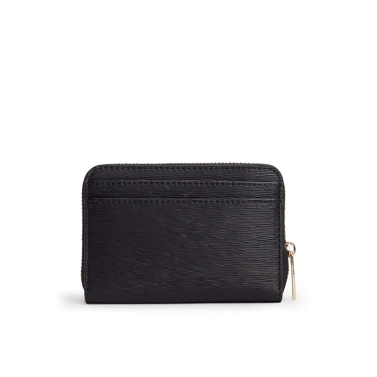 Portamonete con cerniera, TH MODERN COMPACT nero , TOMMY HILFIGER