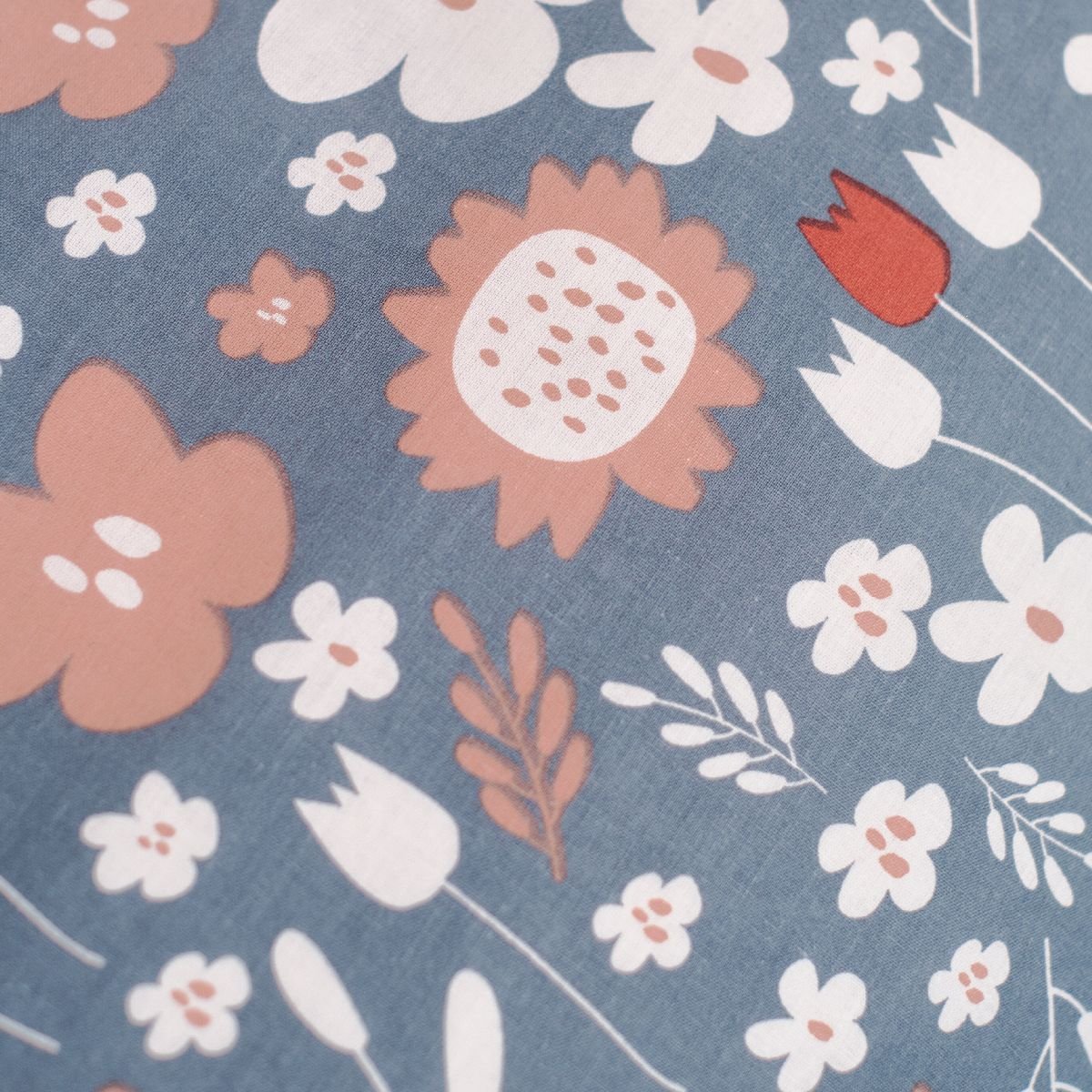 Parure de lit SUNSHINE RUBEN bleu, TODAY