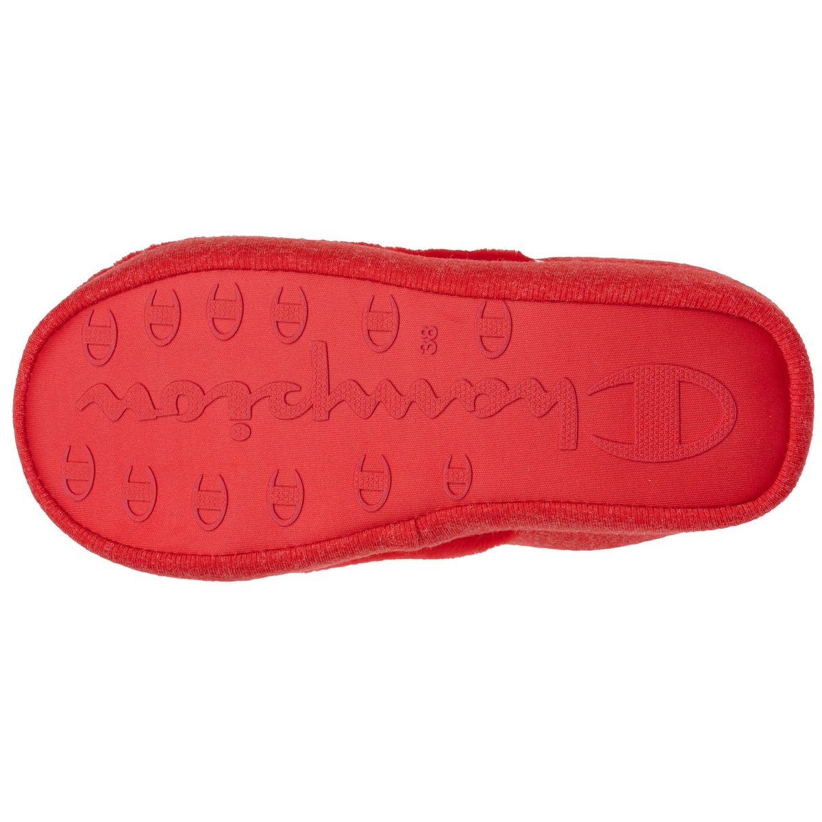 Chaussons Mules rouge, ISOTONER