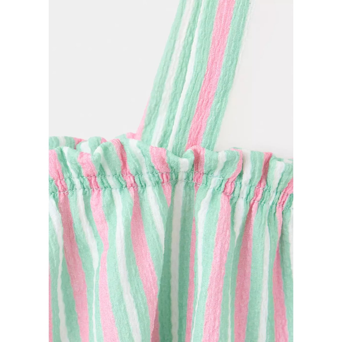 Top à rayures combinées rose, MANGO KIDS