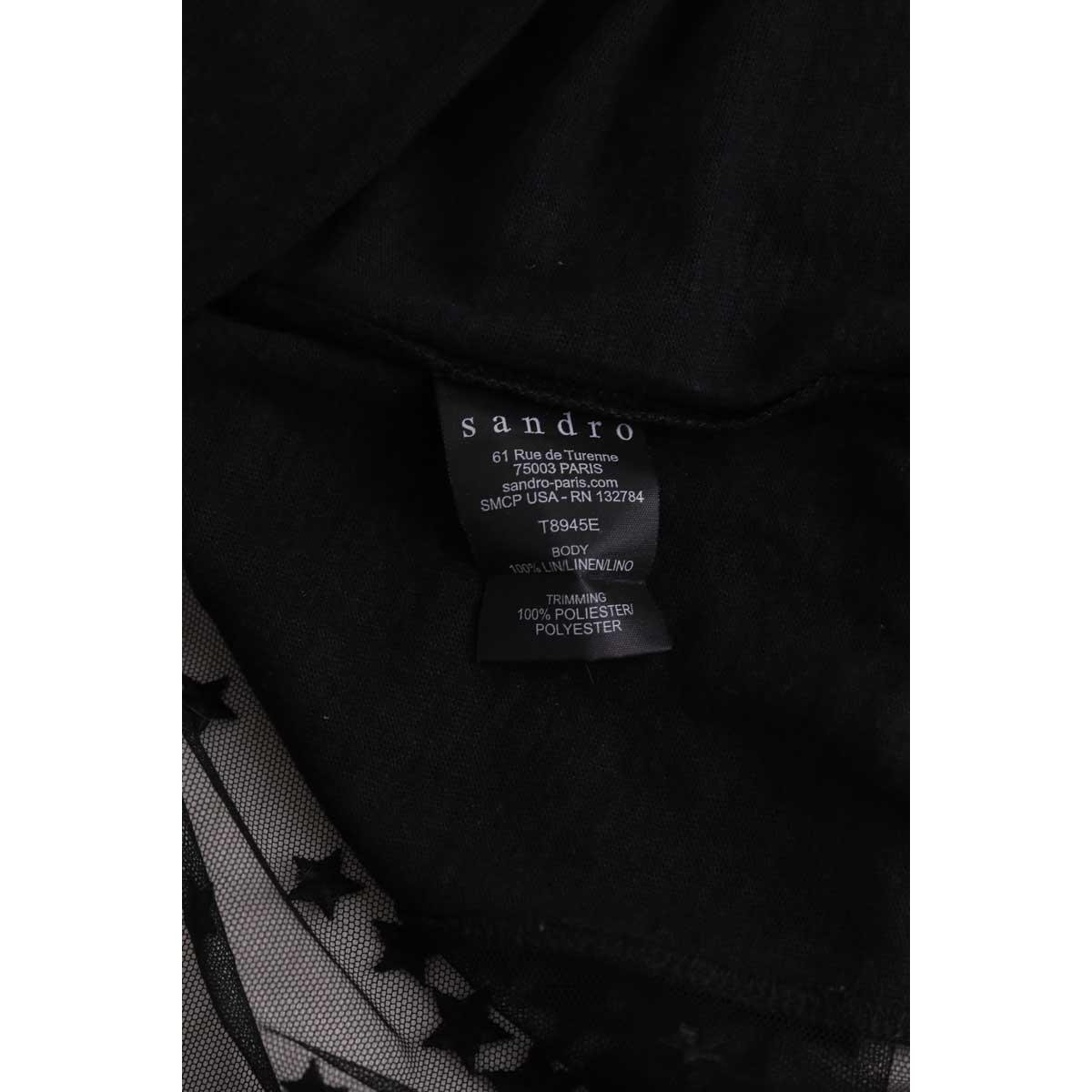 T-shirt - Très Bon État noir, SANDRO