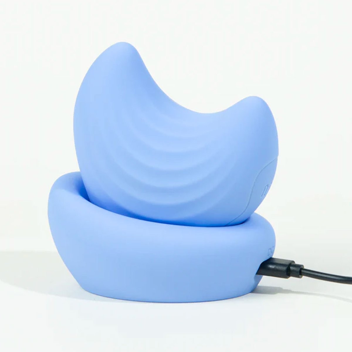 Stimulateur Clitoridien Moon 2-en-1 bleu, HYYO