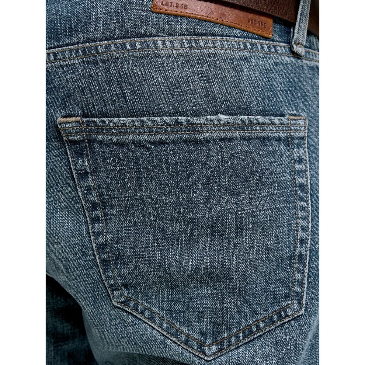 Jean Coupe Décontractée dark blue denim 1, JACK & JONES