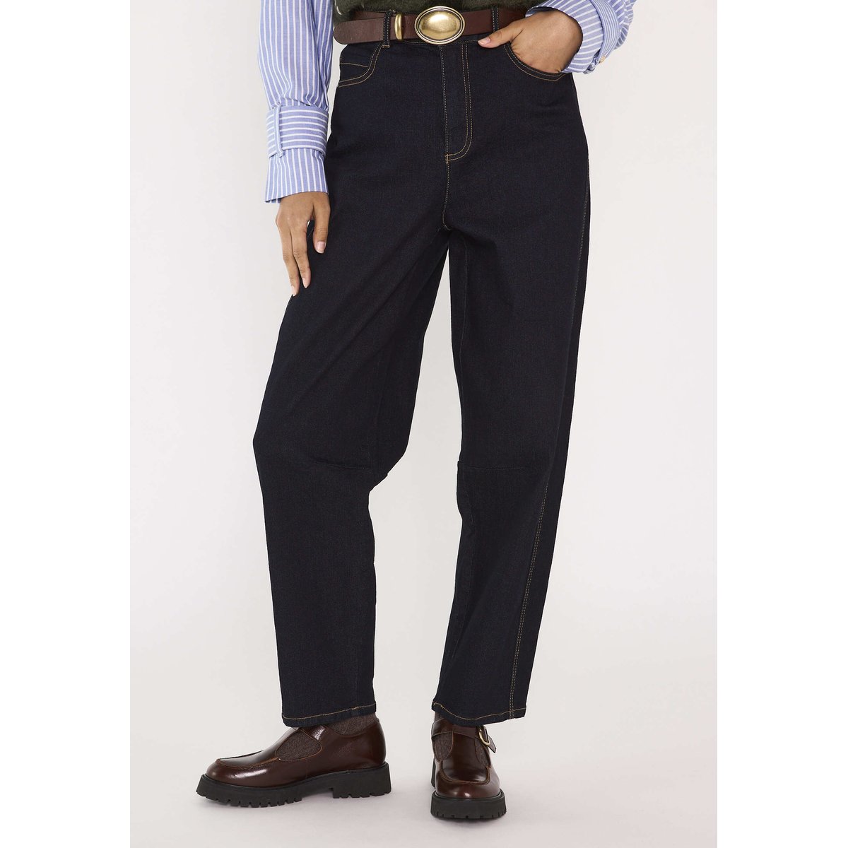 Jean en denim  ROBINSON rinse, Maison 123