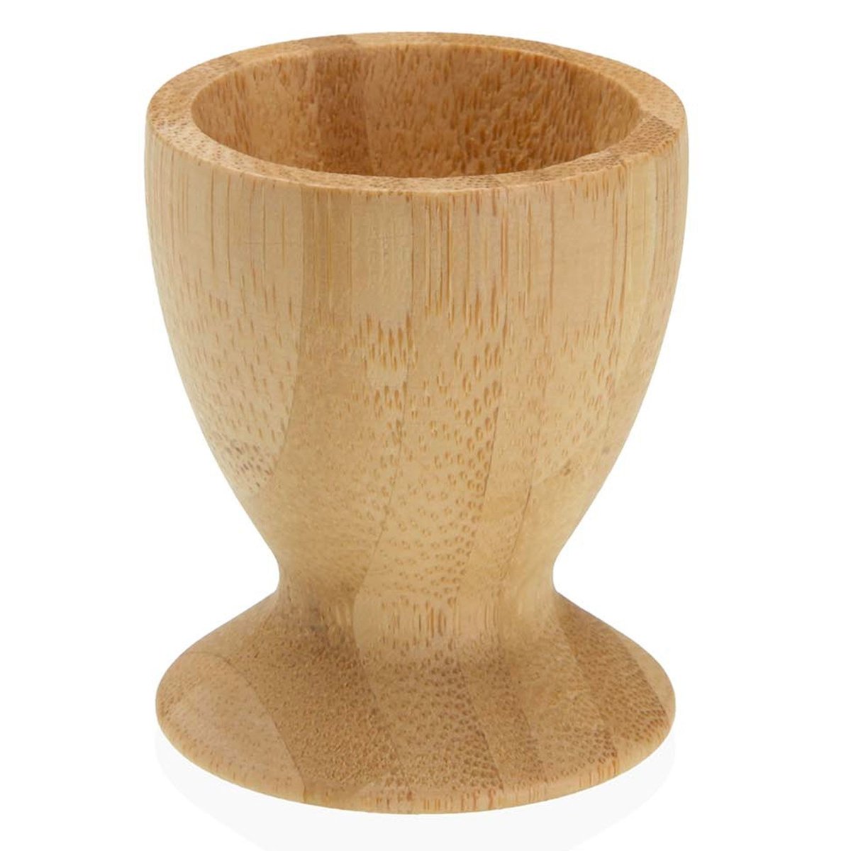 Coquetier en bambou 5x5x6cm bois, VERSA
