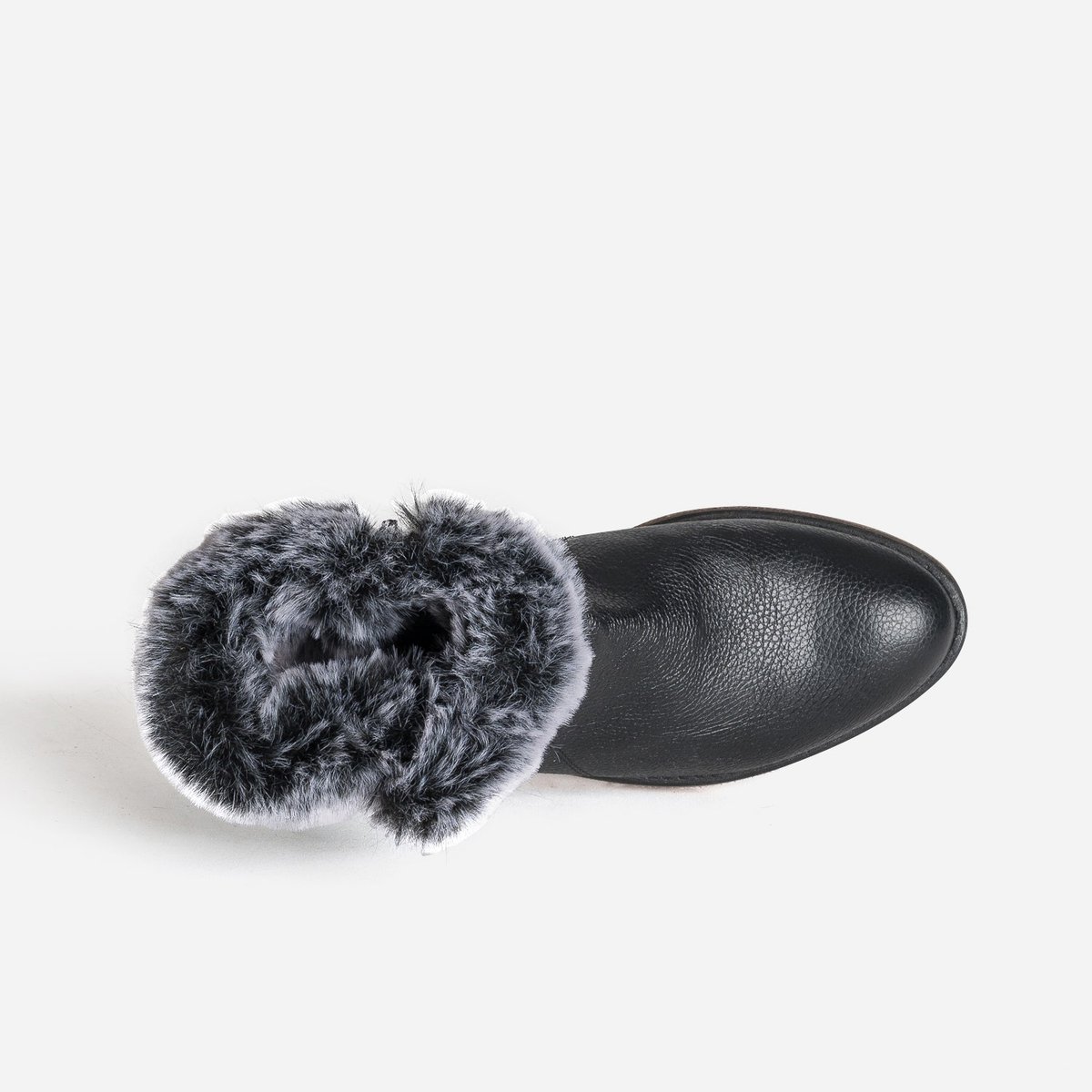 Boots en cuir LESLIE noir, ERAM