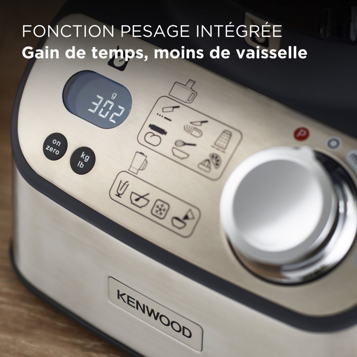 Robot multifonction FDM71.450SS MultiPro Express+ gris, KENWOOD