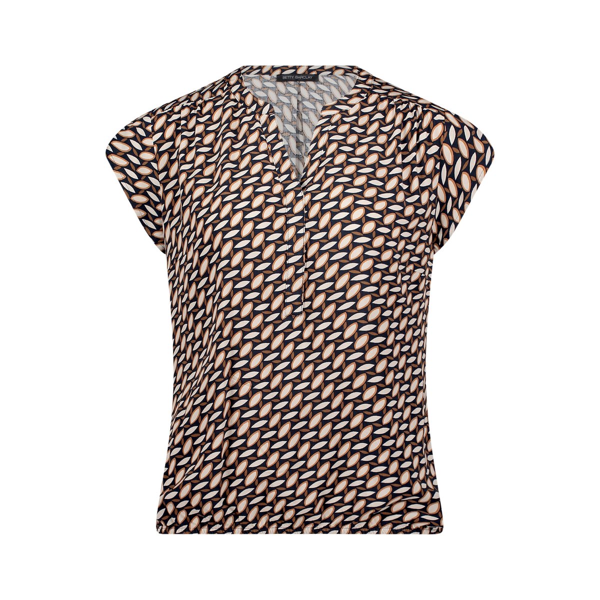 Tunique manches courtes dark blue/brown, BETTY BARCLAY