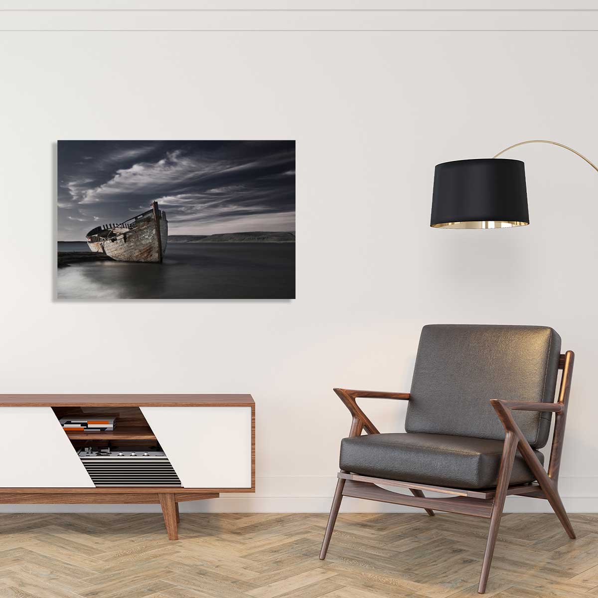 Tableau bateau destination finale tableau alu dibond, HEXOA