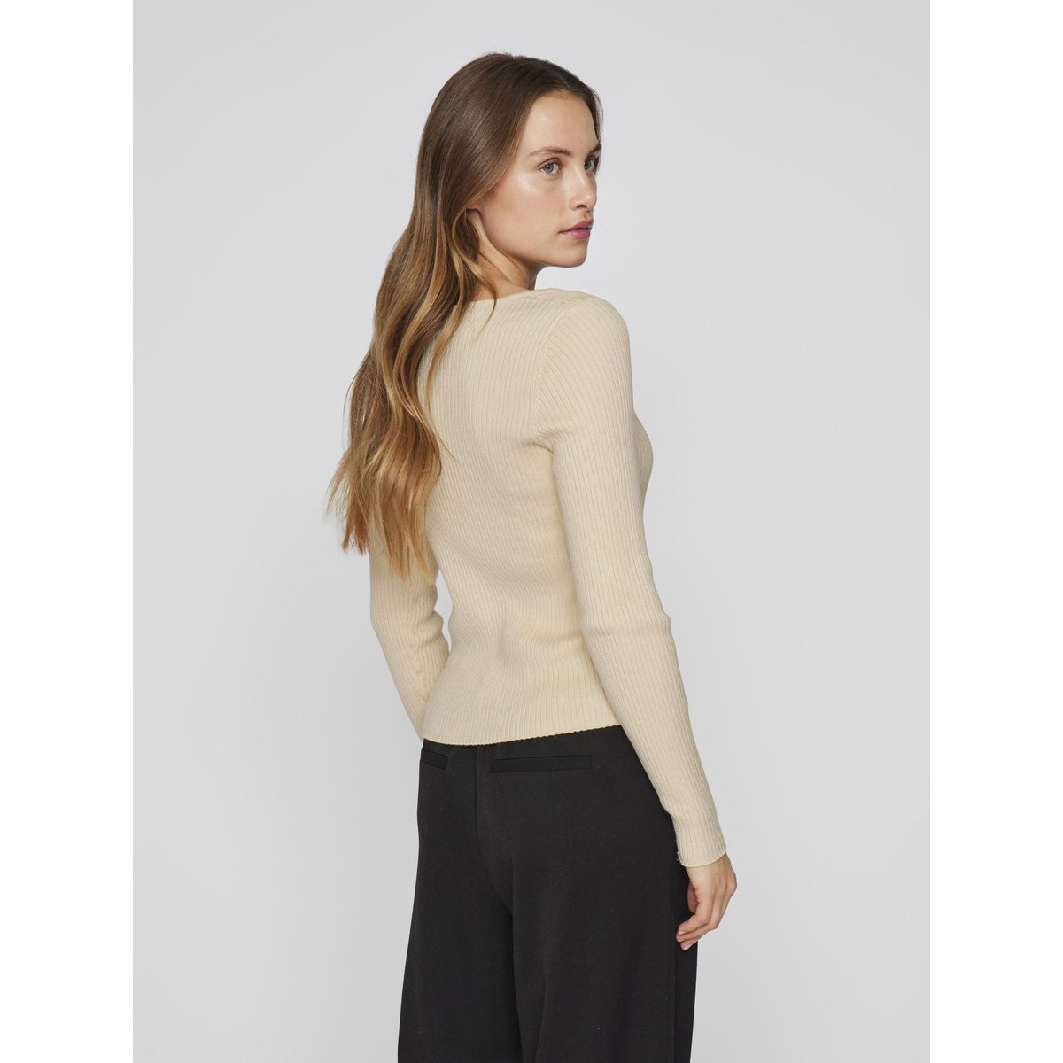 Top En Maille birch, VILA