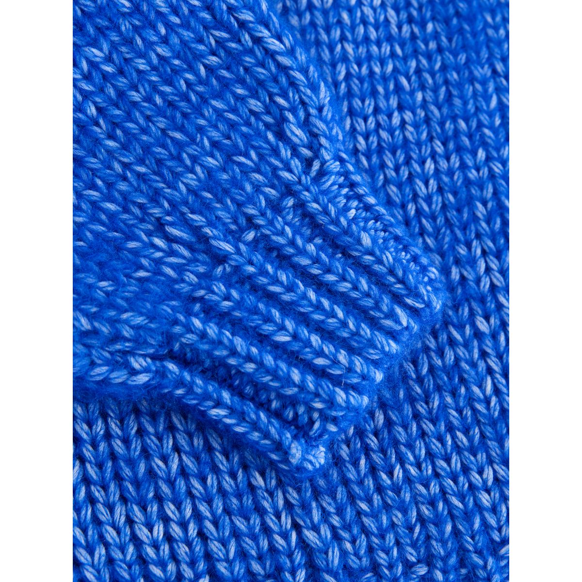 Cardigan à manches longues en maille épaisse chiens au crochet bleu cobalt, NEXT