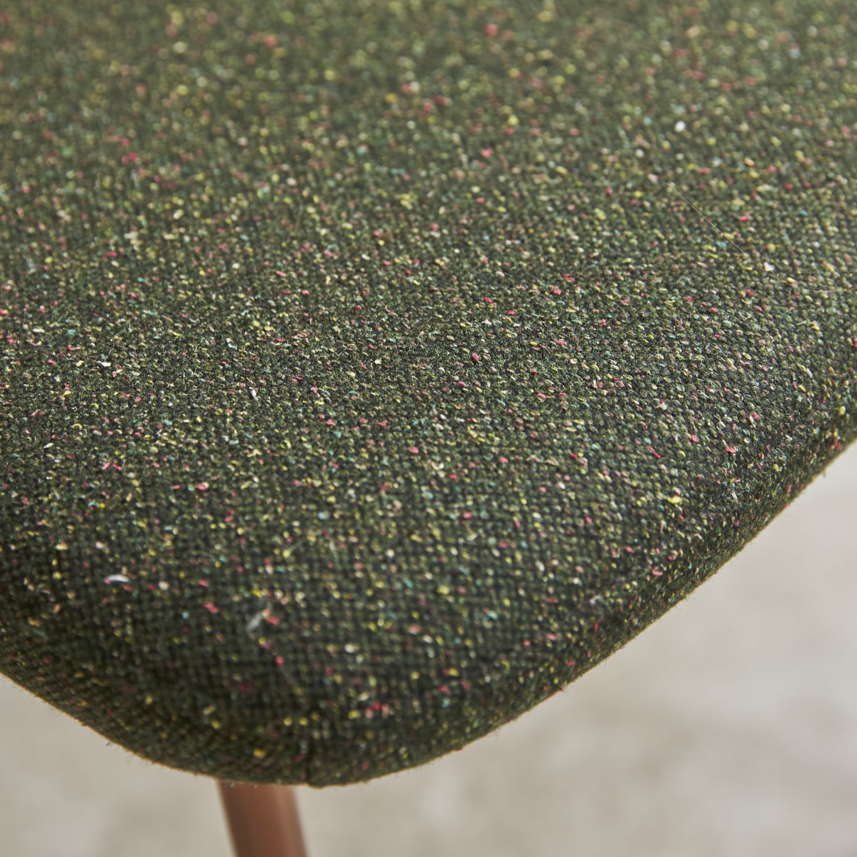 Chaise en Tissu massif, YUTAPI vert, TIKAMOON