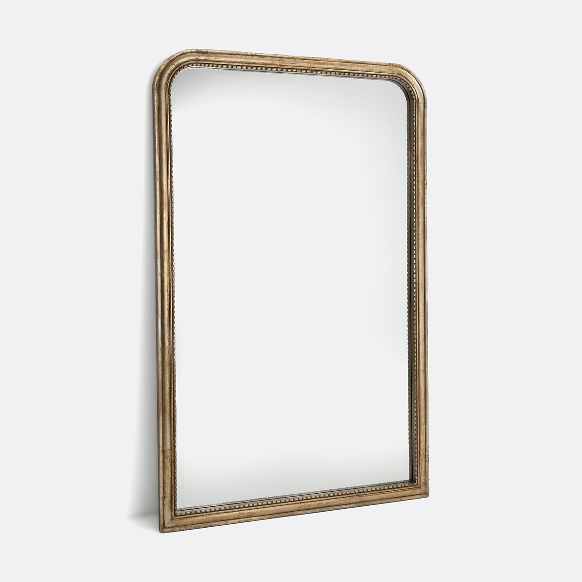 Afsan 100 X 160cm Solid Mango Wood Mirror aged gold-coloured, LA REDOUTE INTERIEURS
