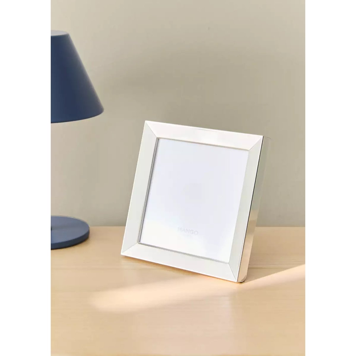 Rideau bicolore en lin 100 %, opacité moyenne argent, MANGO HOME