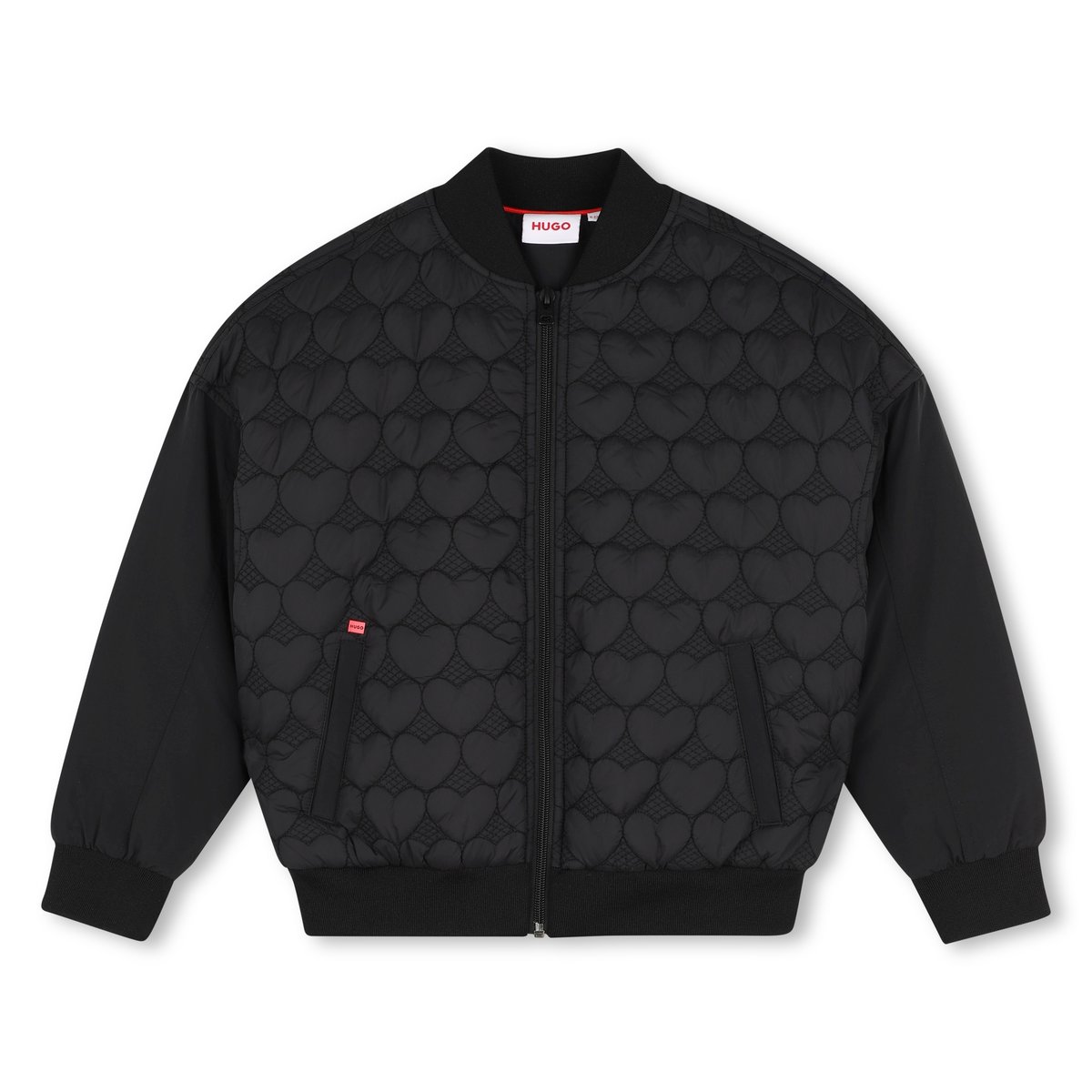 Blouson bombers black, HUGO KIDSWEAR