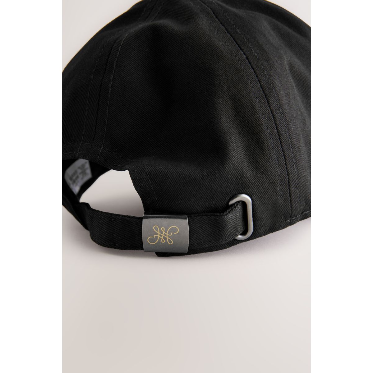 Casquette brodée high build noir, NEXT
