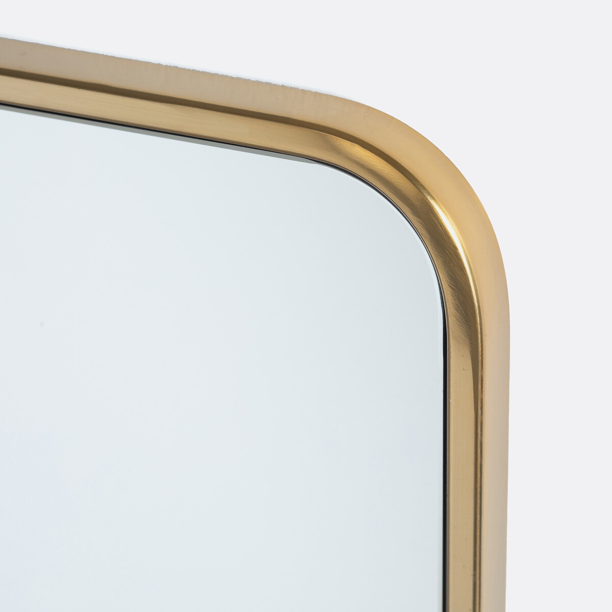Miroir rectangulaire, en métal fer, largeur 60 x hauteur 90 cm, IODUS laiton, LA REDOUTE INTERIEURS