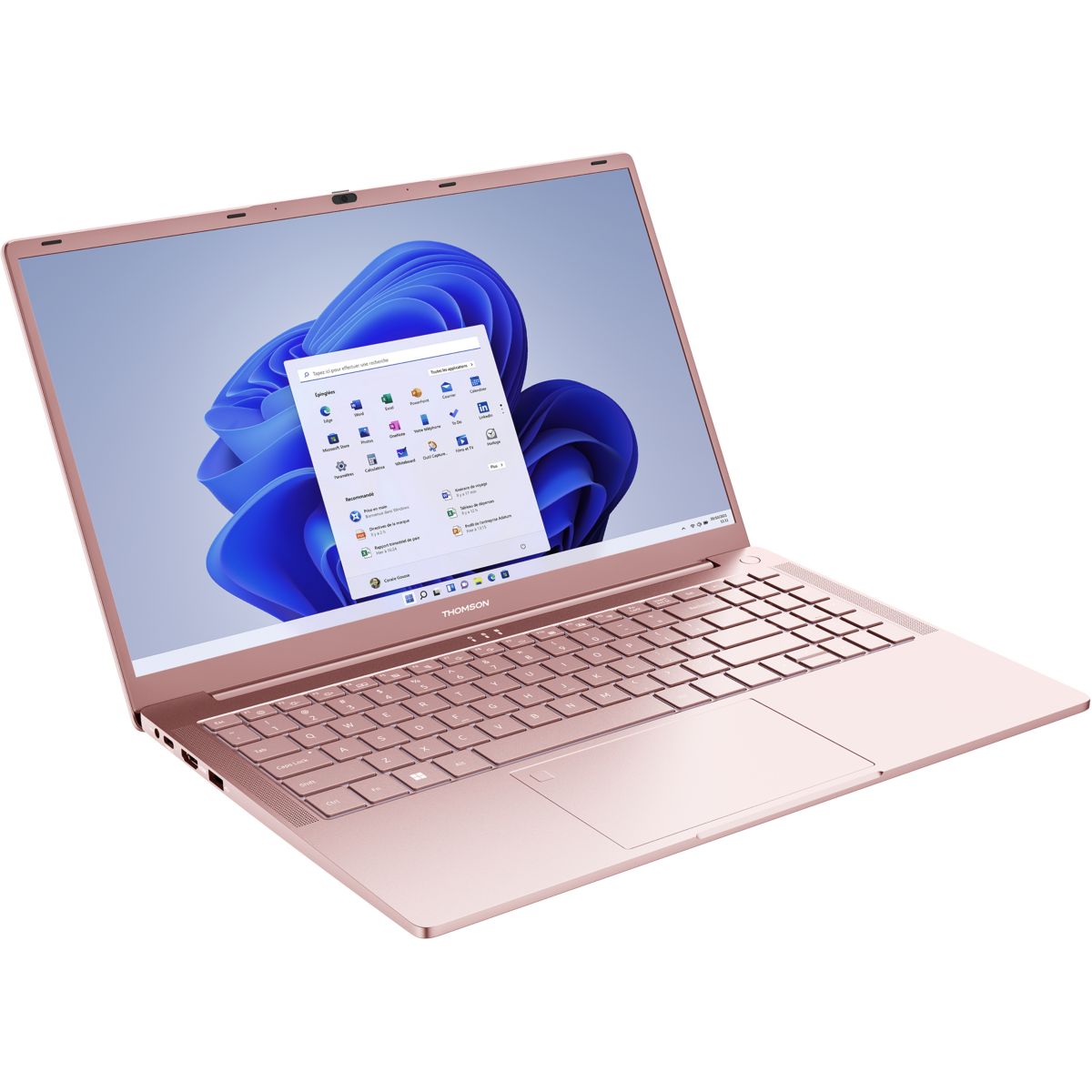Ordinateur portable NX15R5-16PK512 15,6" AMD Ryzen 5 7430U 16 Go RAM DDR4 SSD 512 Go couleur unique, THOMSON
