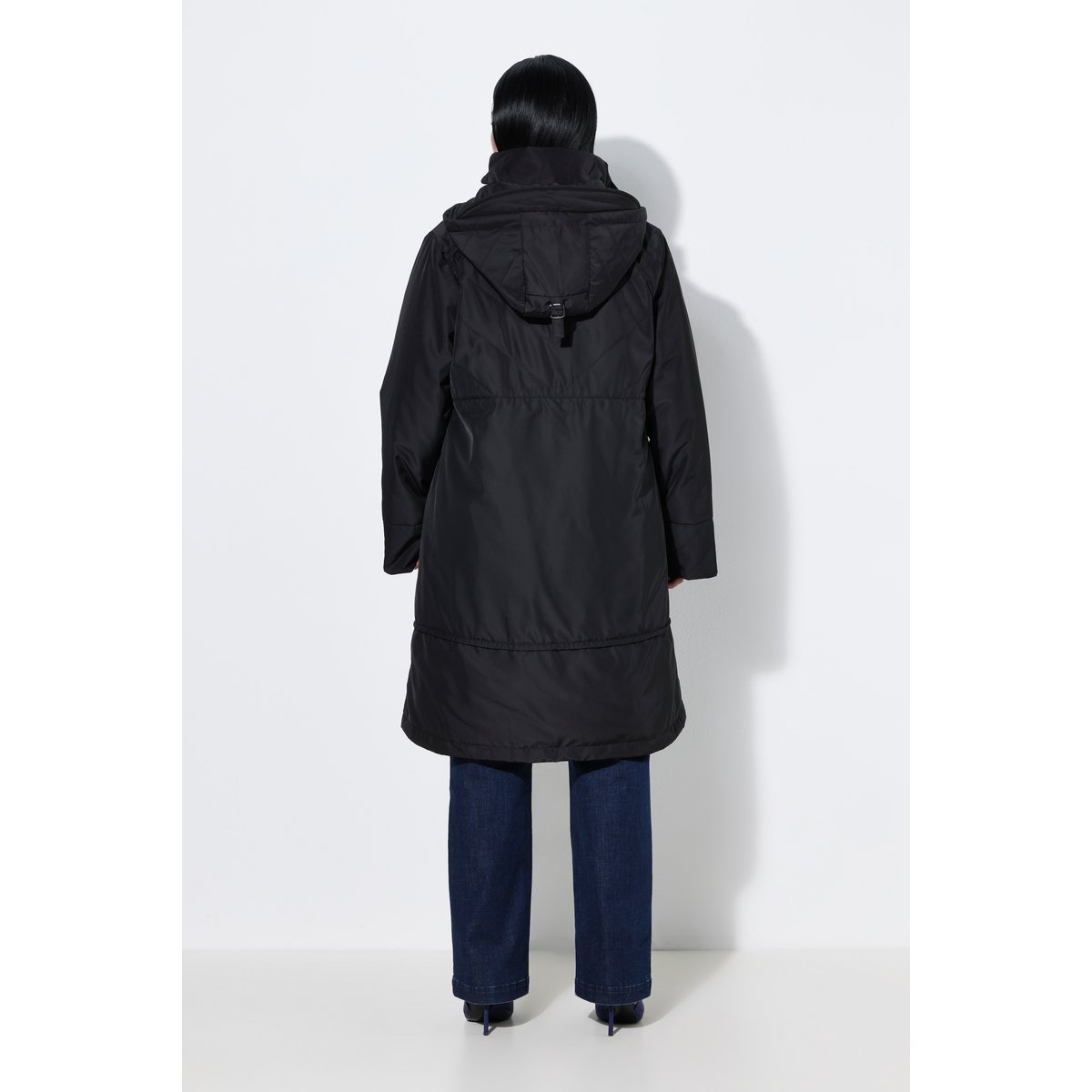 Manteau déperlant, jeu de matelassages marine foncé, ULLA POPKEN