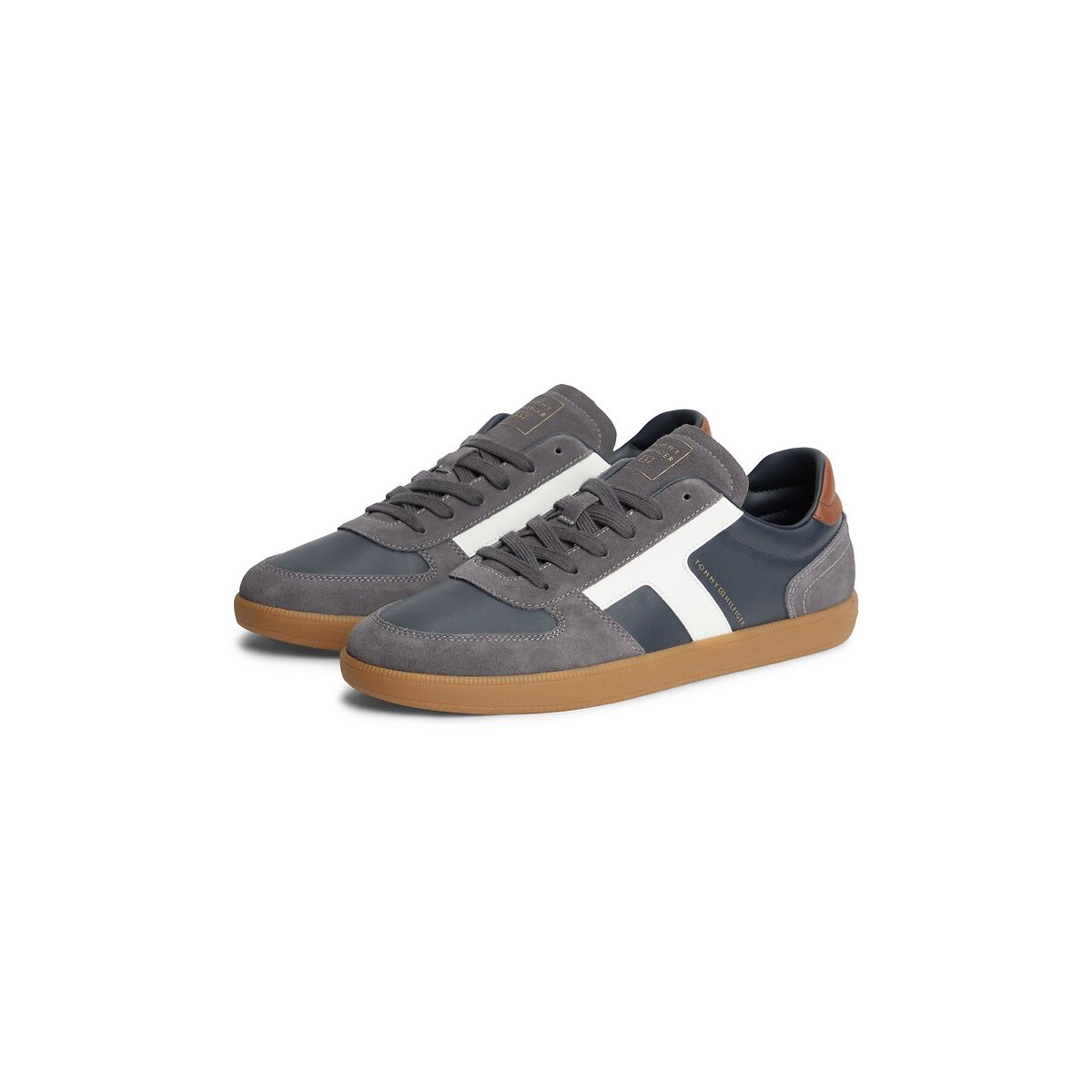 Zapatillas deportivas de piel, TRIBECA azul marino, TOMMY HILFIGER