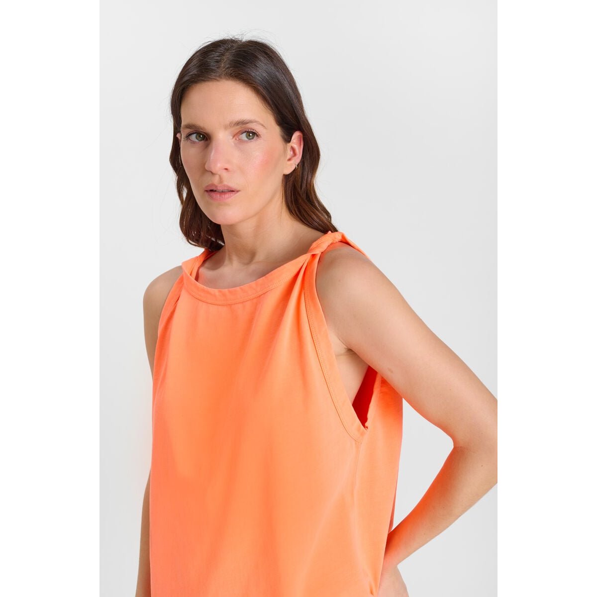 Tee-Shirt ANALISE orange fluo, LE TEMPS DES CERISES