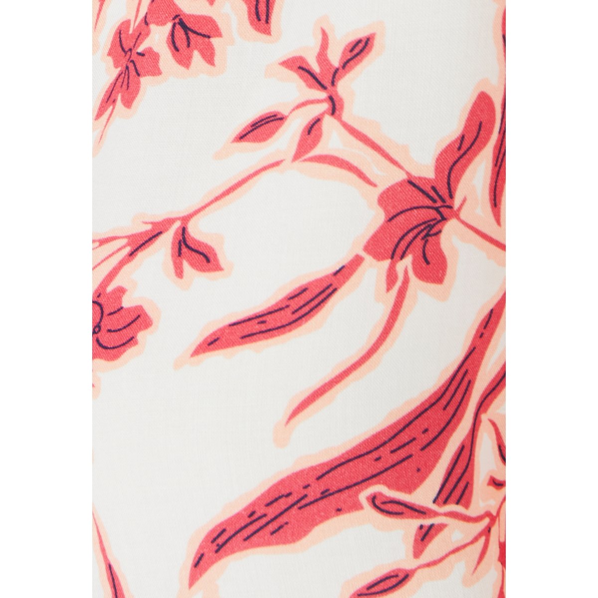 Tunique base volantée fleurie rose fleuri, DAMART