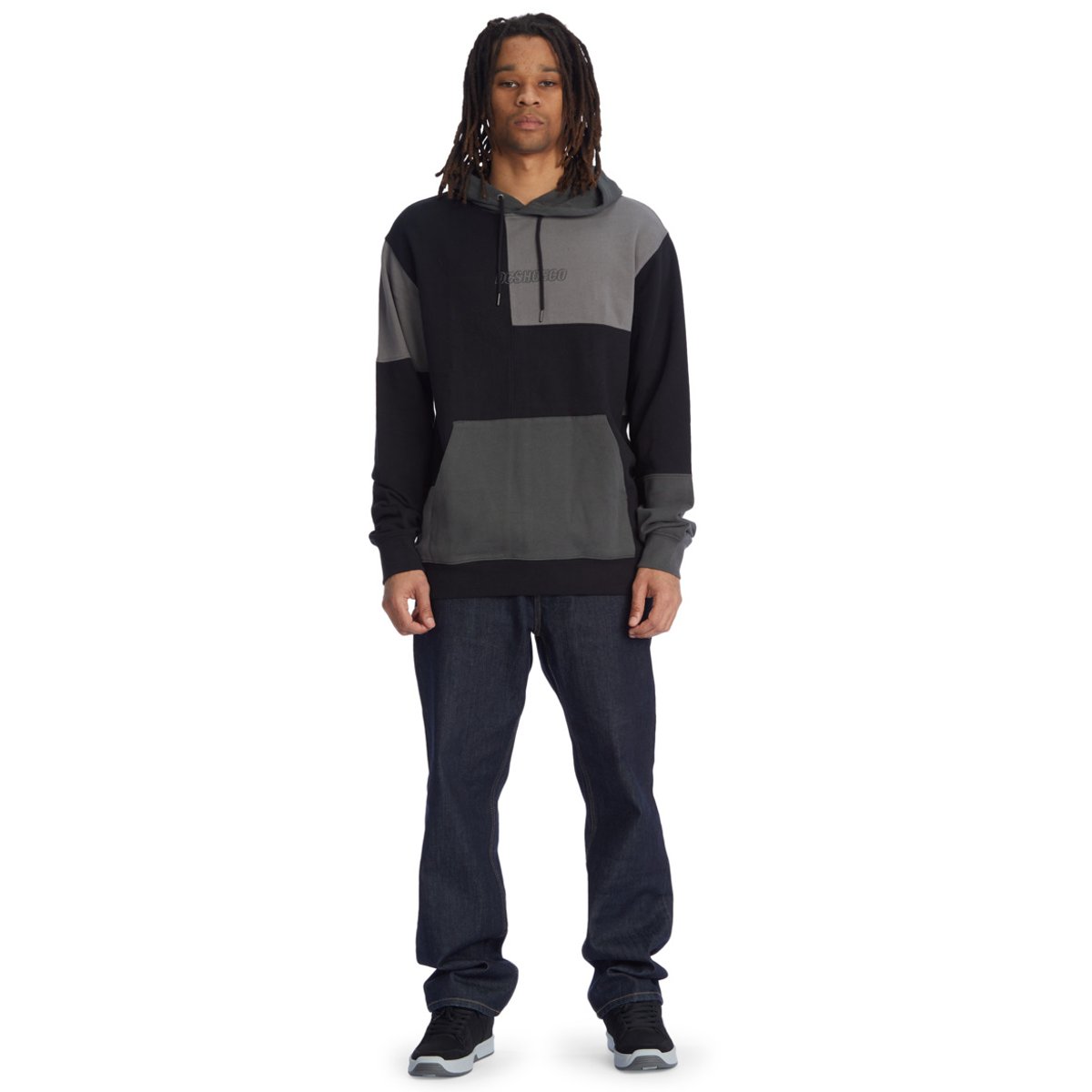 Sweat à capuche ROGERS. noir black, DC SHOES