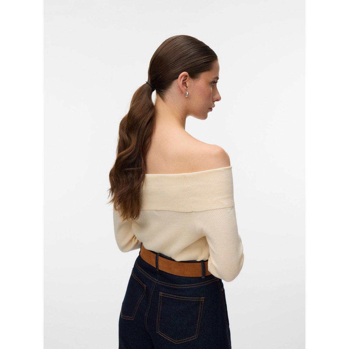 Pull En Maille birch, VERO MODA