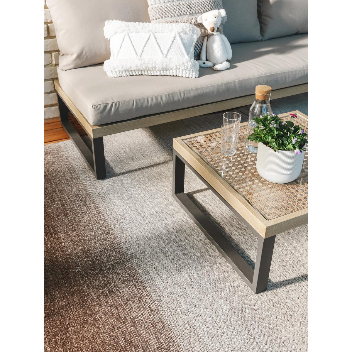 Tapis d'extérieur & intérieur KIANO multicouleur, BENUTA