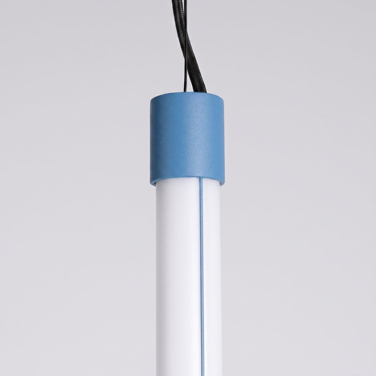 Suspension Acier Bleu LED 1 Trang bleu, EDEN