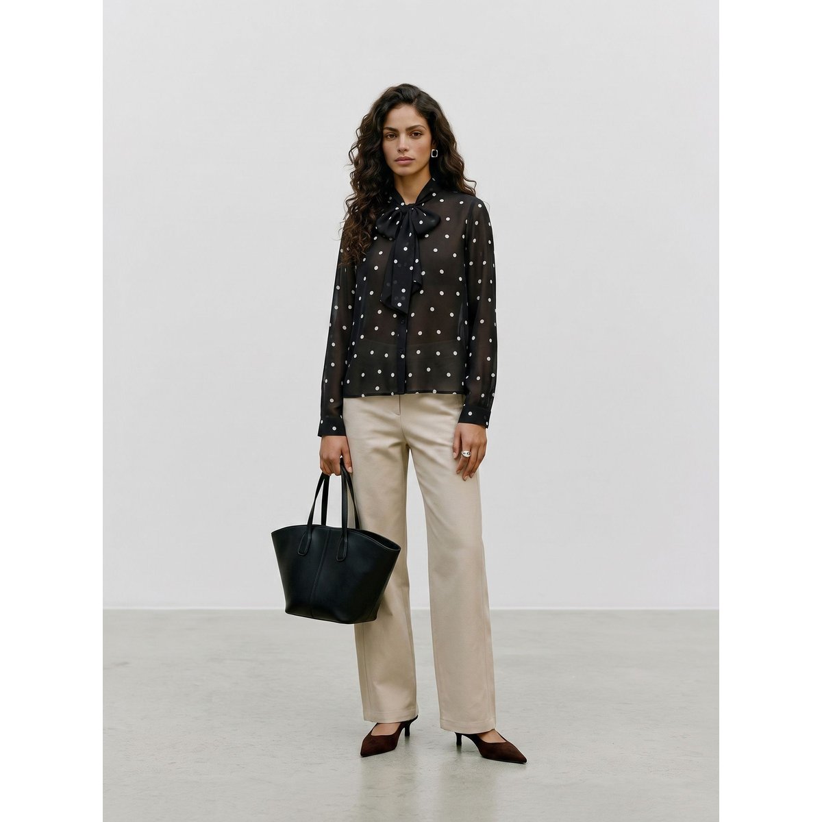 Chemise noire - black, VERO MODA